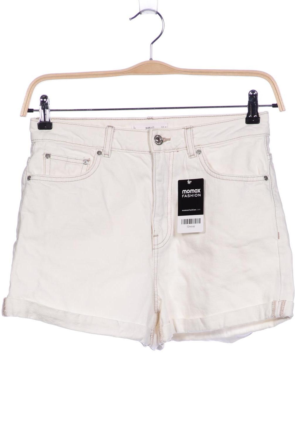 

Mango Damen Shorts, weiß, Gr. 38
