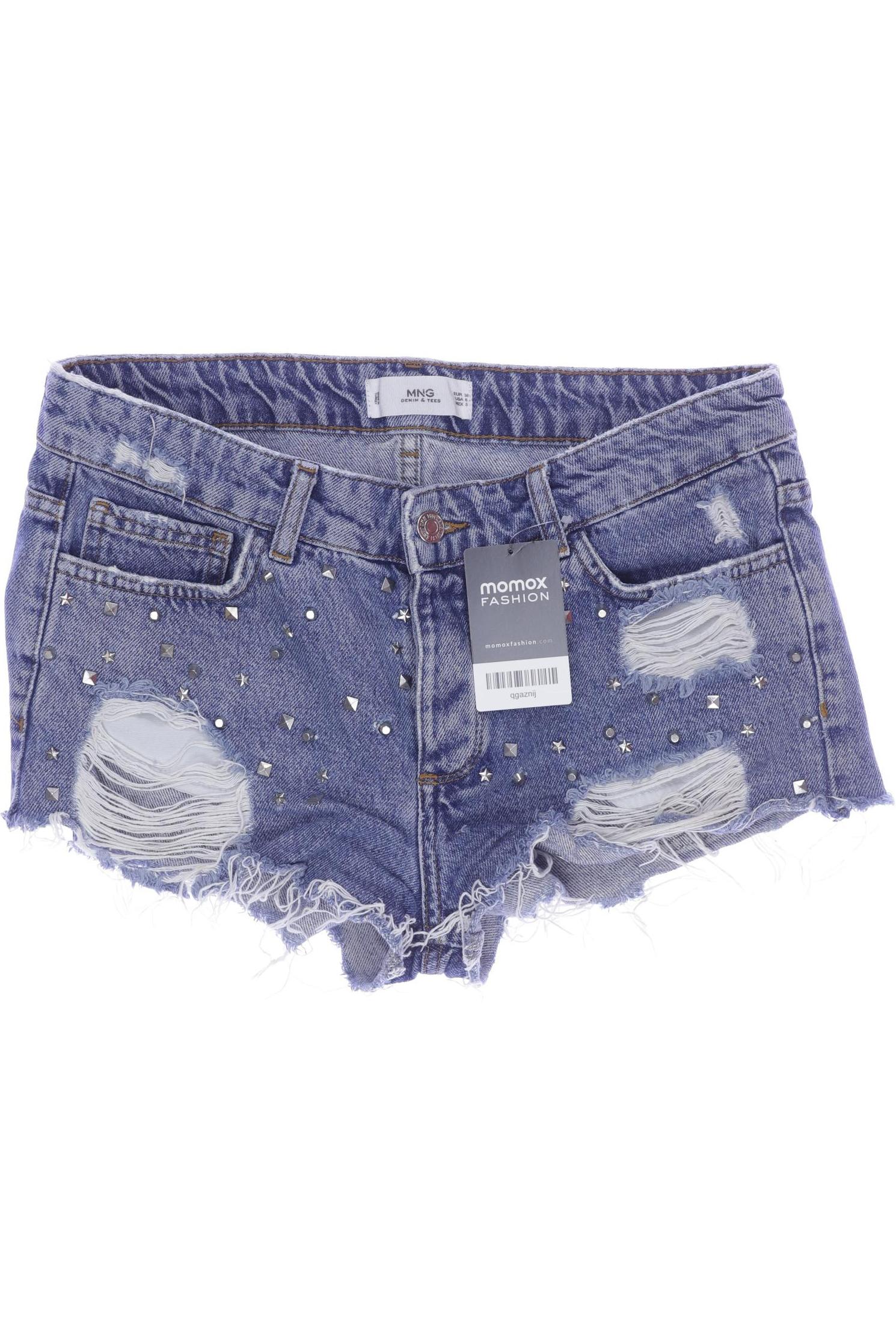 

Mango Damen Shorts, blau, Gr. 38