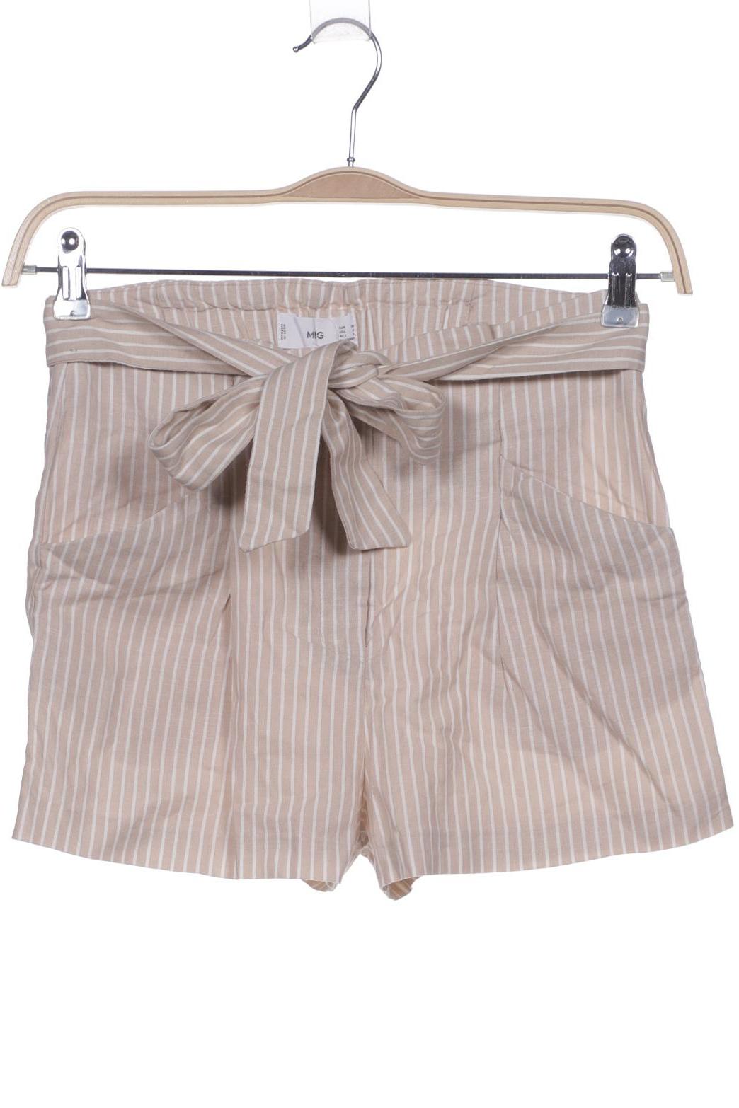 

Mango Damen Shorts, beige, Gr. 36