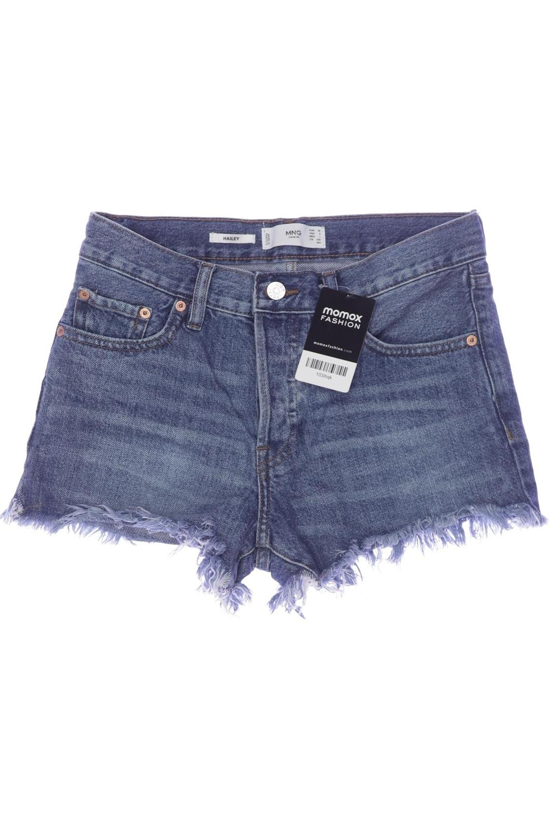 

Mango Damen Shorts, marineblau, Gr. 34