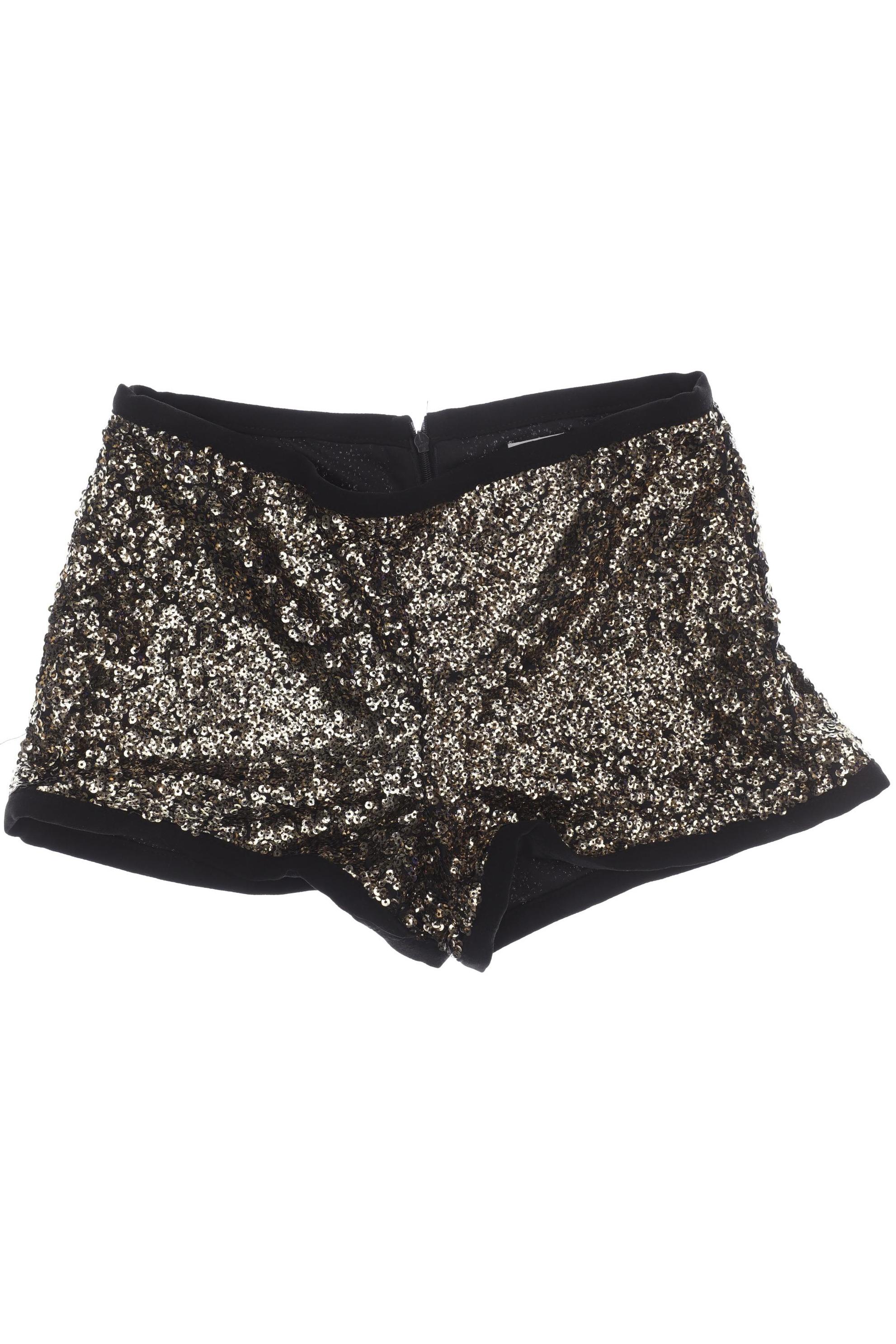 

Mango Damen Shorts, gold, Gr. 34