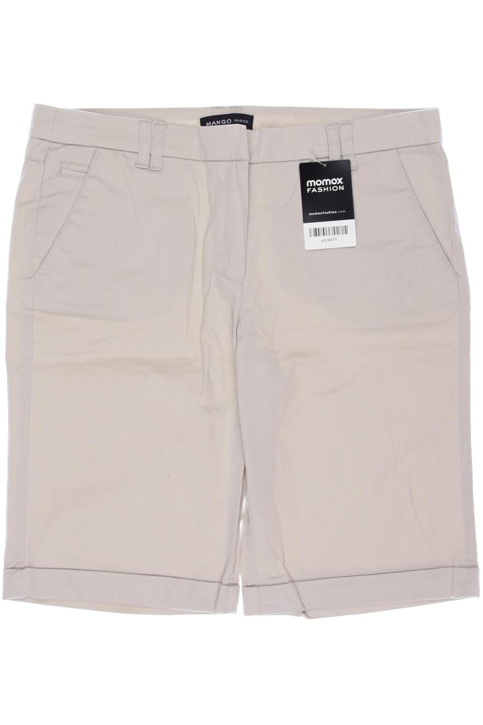 

Mango Damen Shorts, beige, Gr. 38