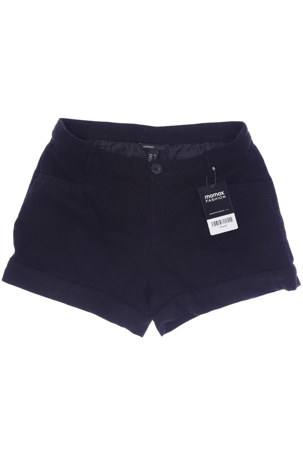 Thumbnail - Mango Damen Shorts, schwarz, Gr. 36