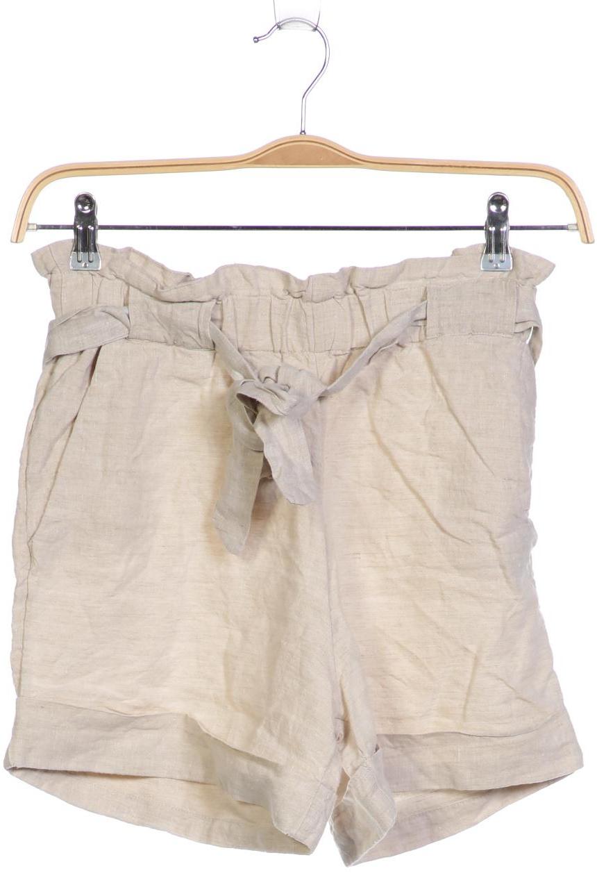 

MANGO Damen Shorts, cremeweiß