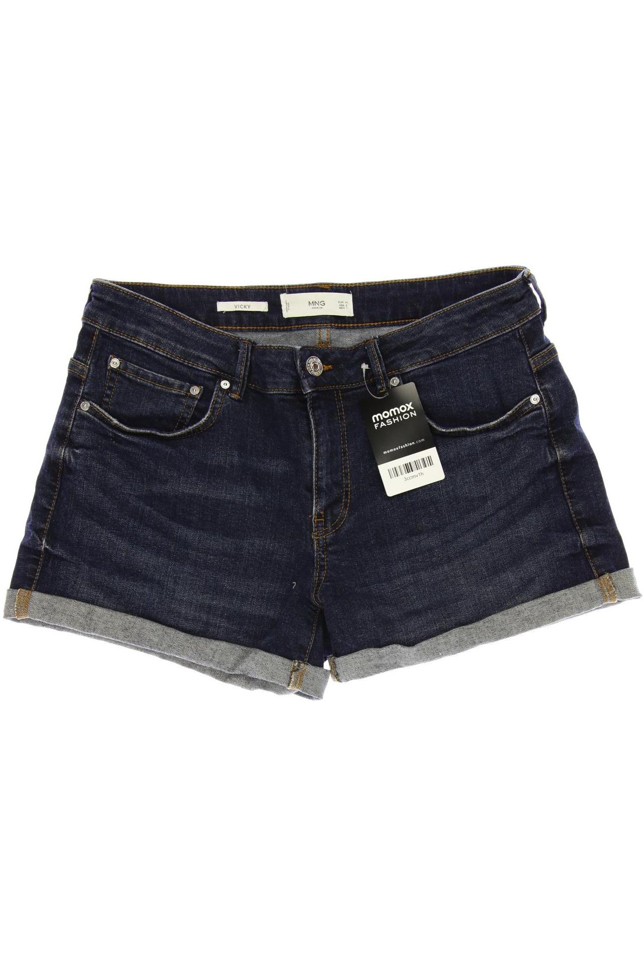 

MANGO Damen Shorts, marineblau