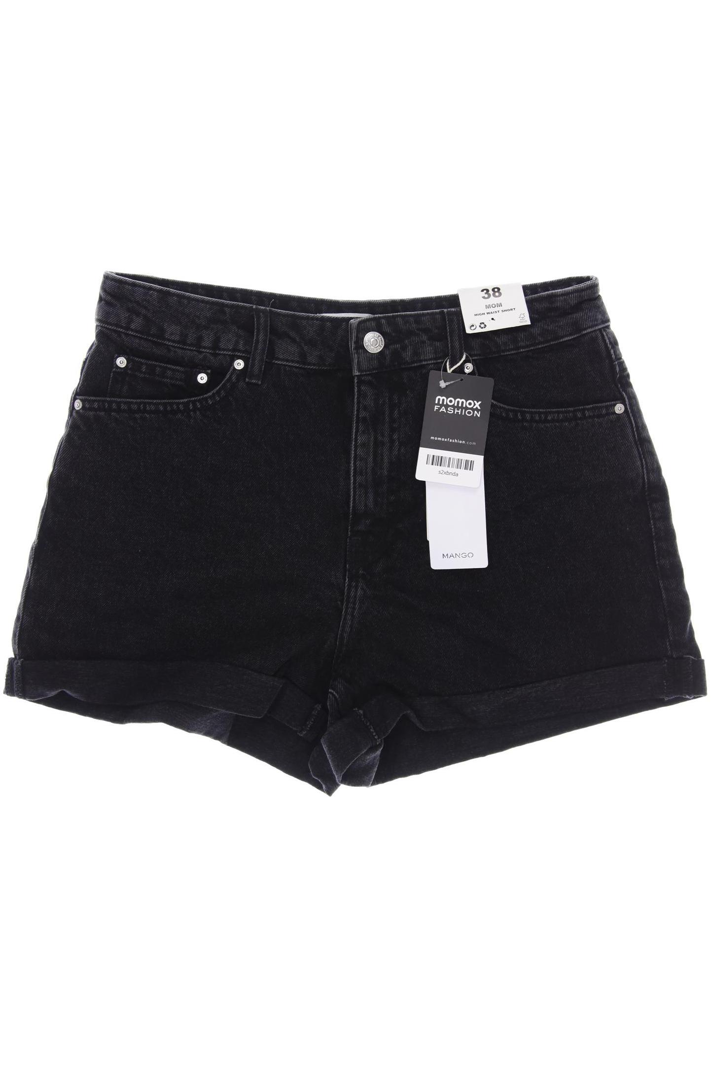 

MANGO Damen Shorts, schwarz