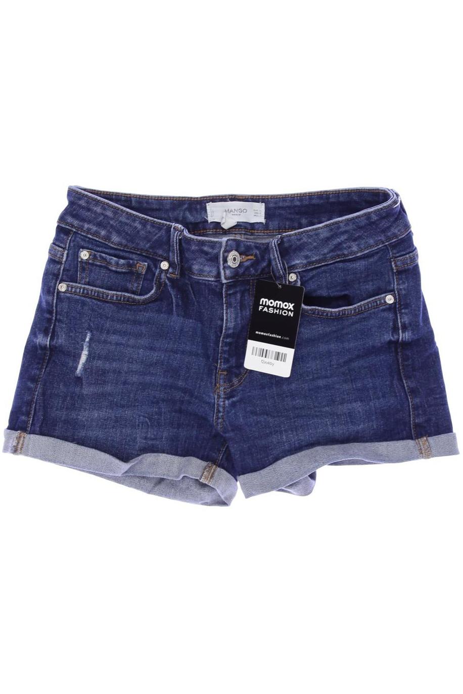 

Mango Damen Shorts, marineblau, Gr. 34