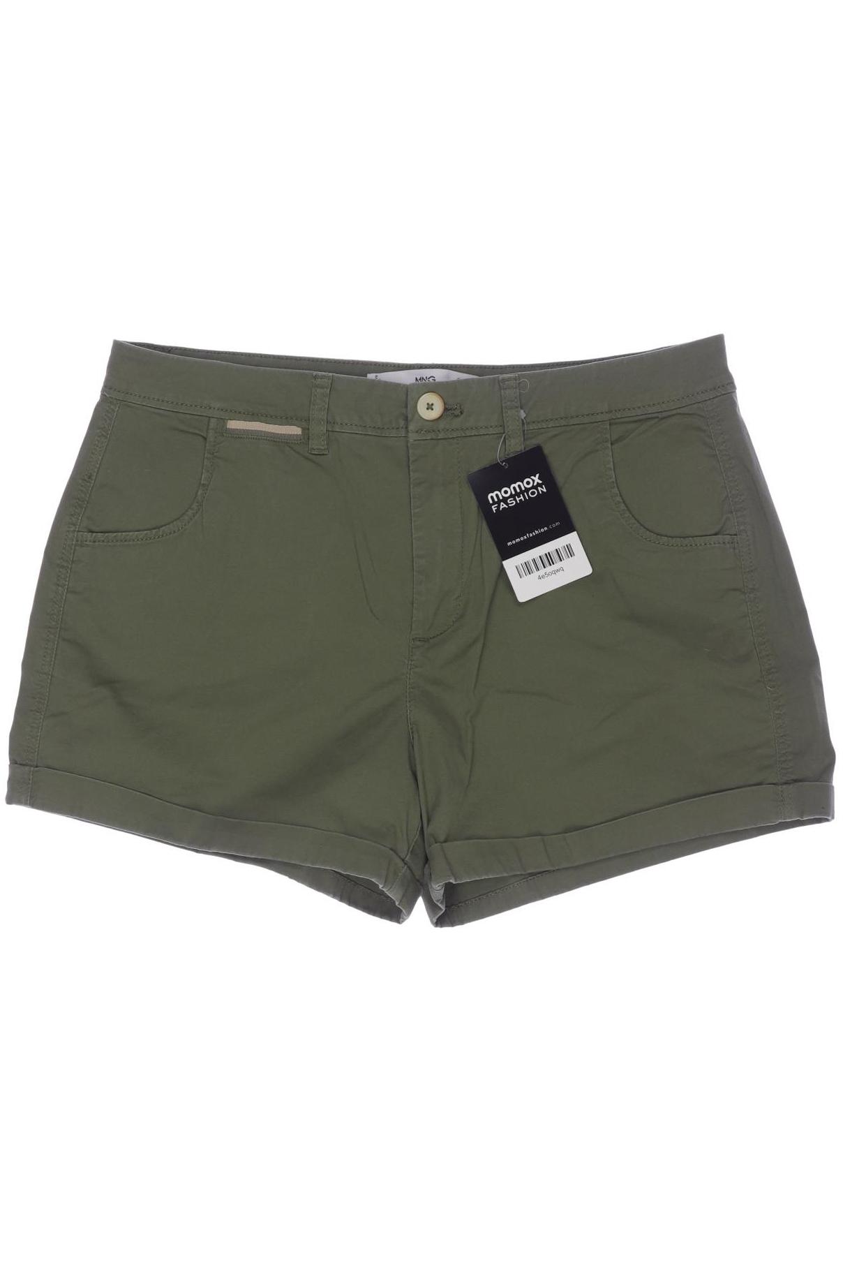 

Mango Damen Shorts, grün, Gr. 38