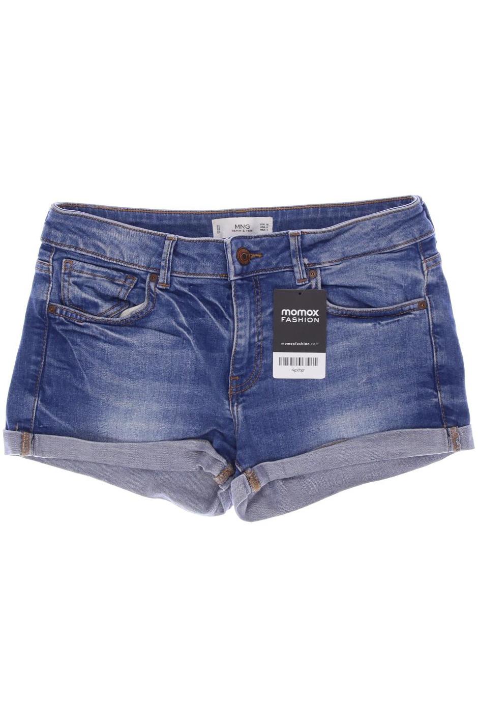 

MANGO Damen Shorts, blau