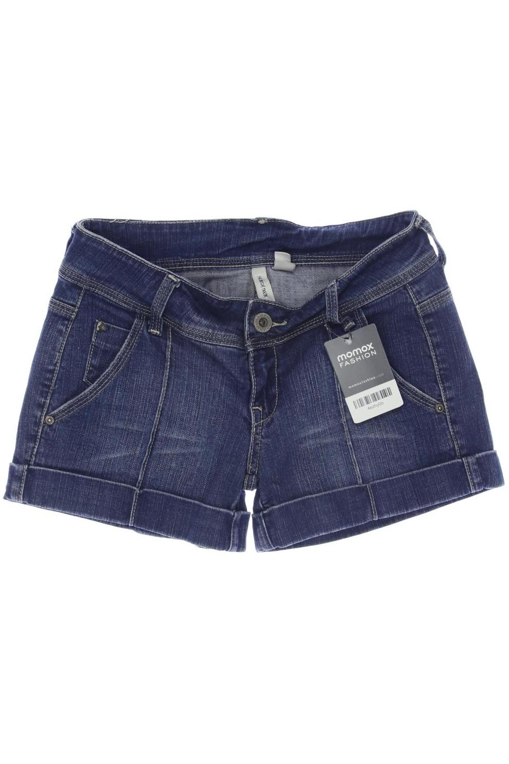 

Mango Damen Shorts, marineblau, Gr. 36