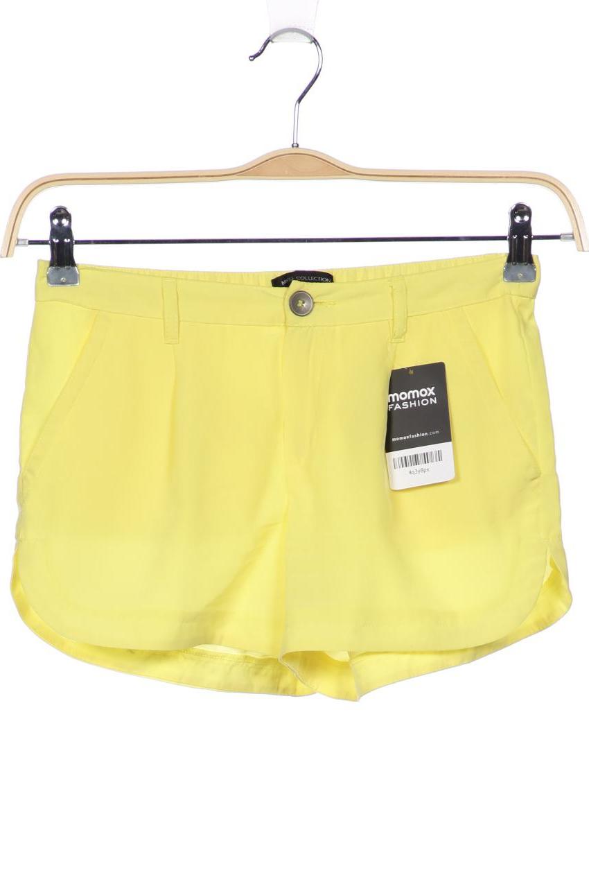 

MANGO Damen Shorts, gelb