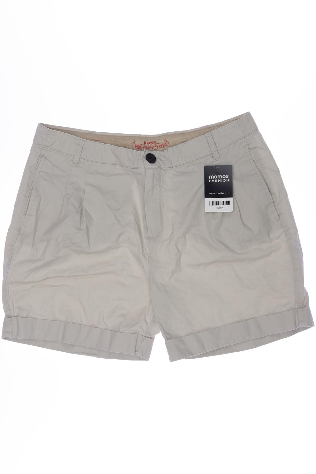 

Mango Damen Shorts, cremeweiß, Gr. 40