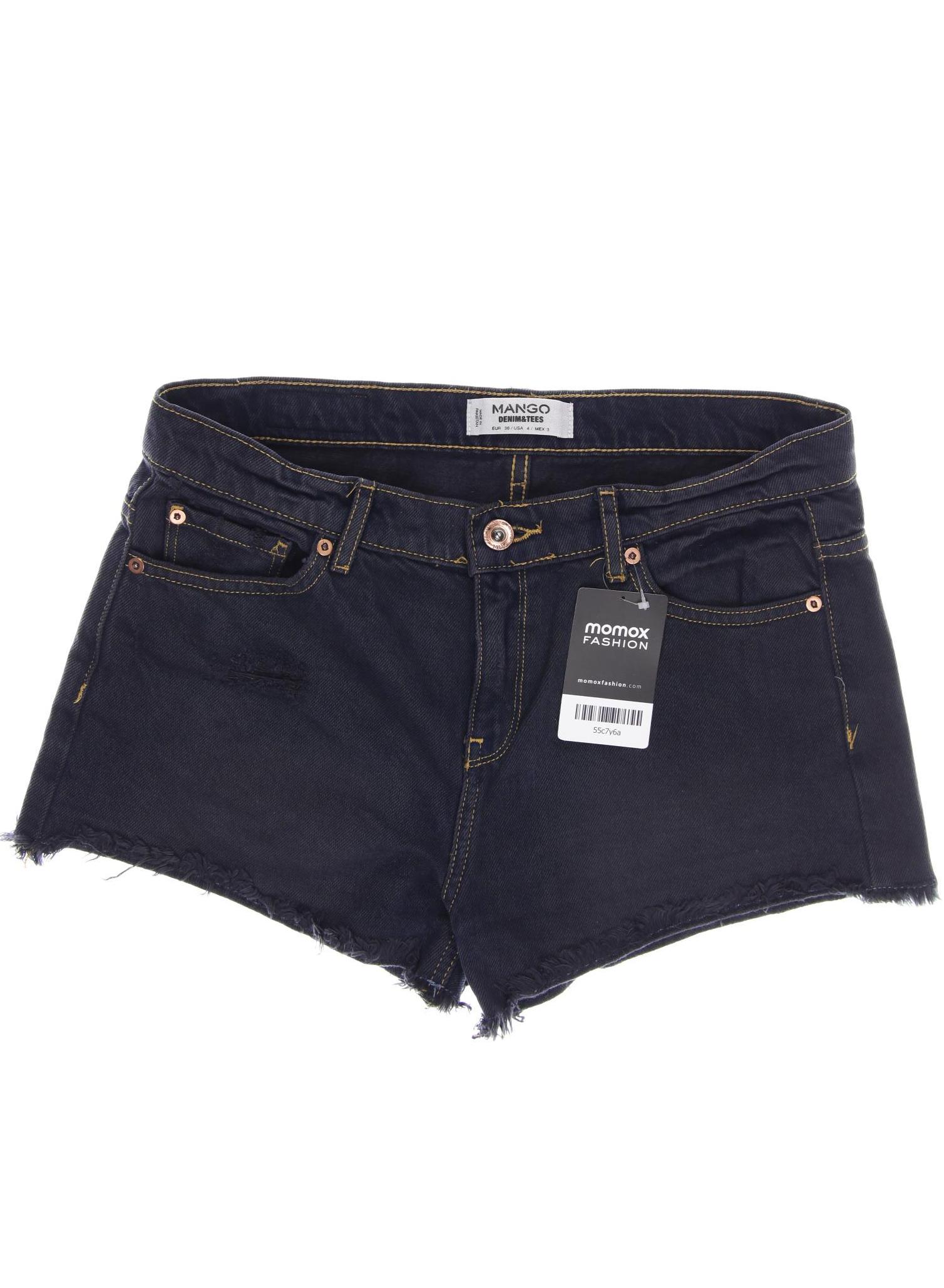 

MANGO Damen Shorts, marineblau
