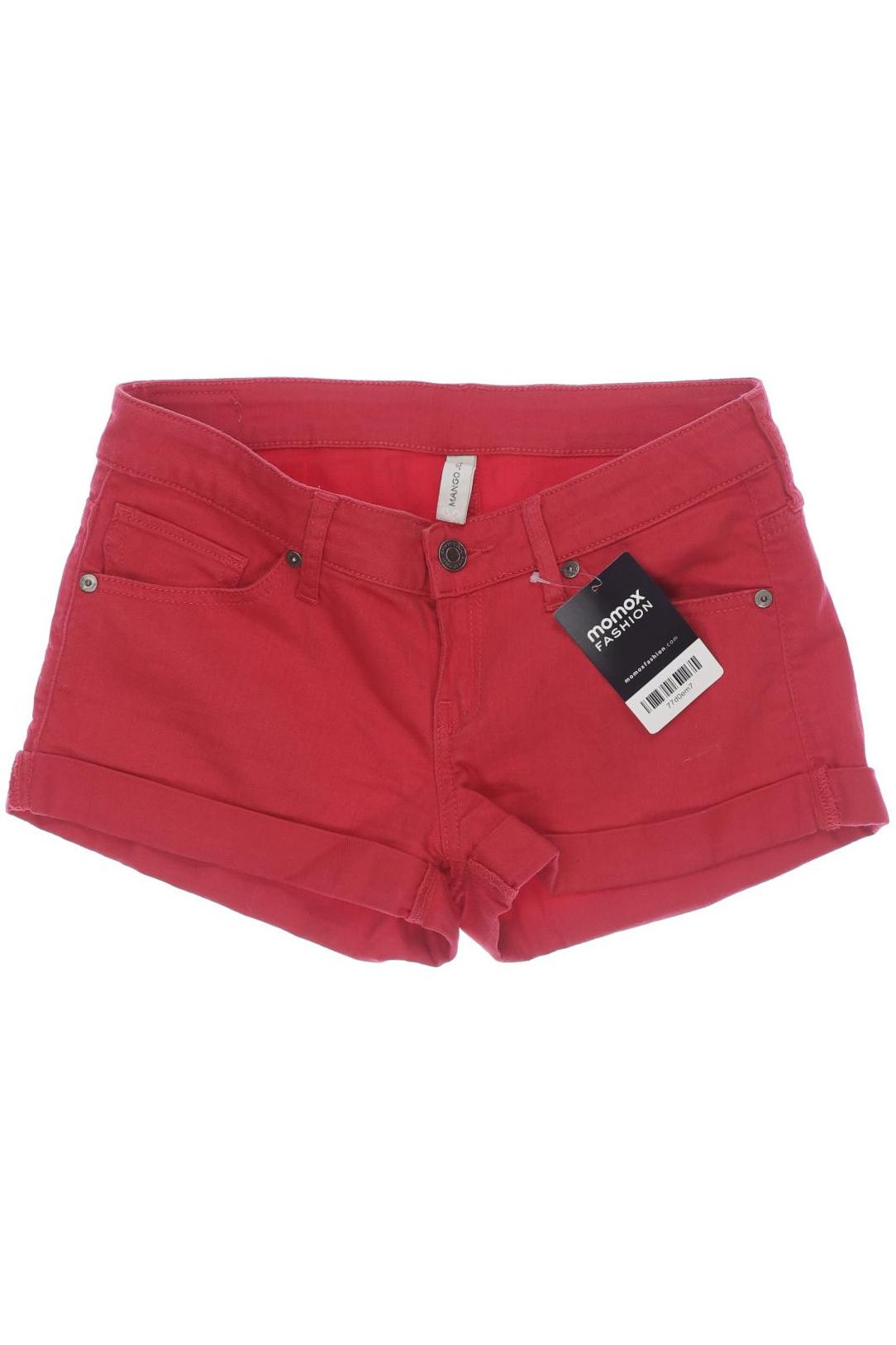 

Mango Damen Shorts, rot, Gr. 34