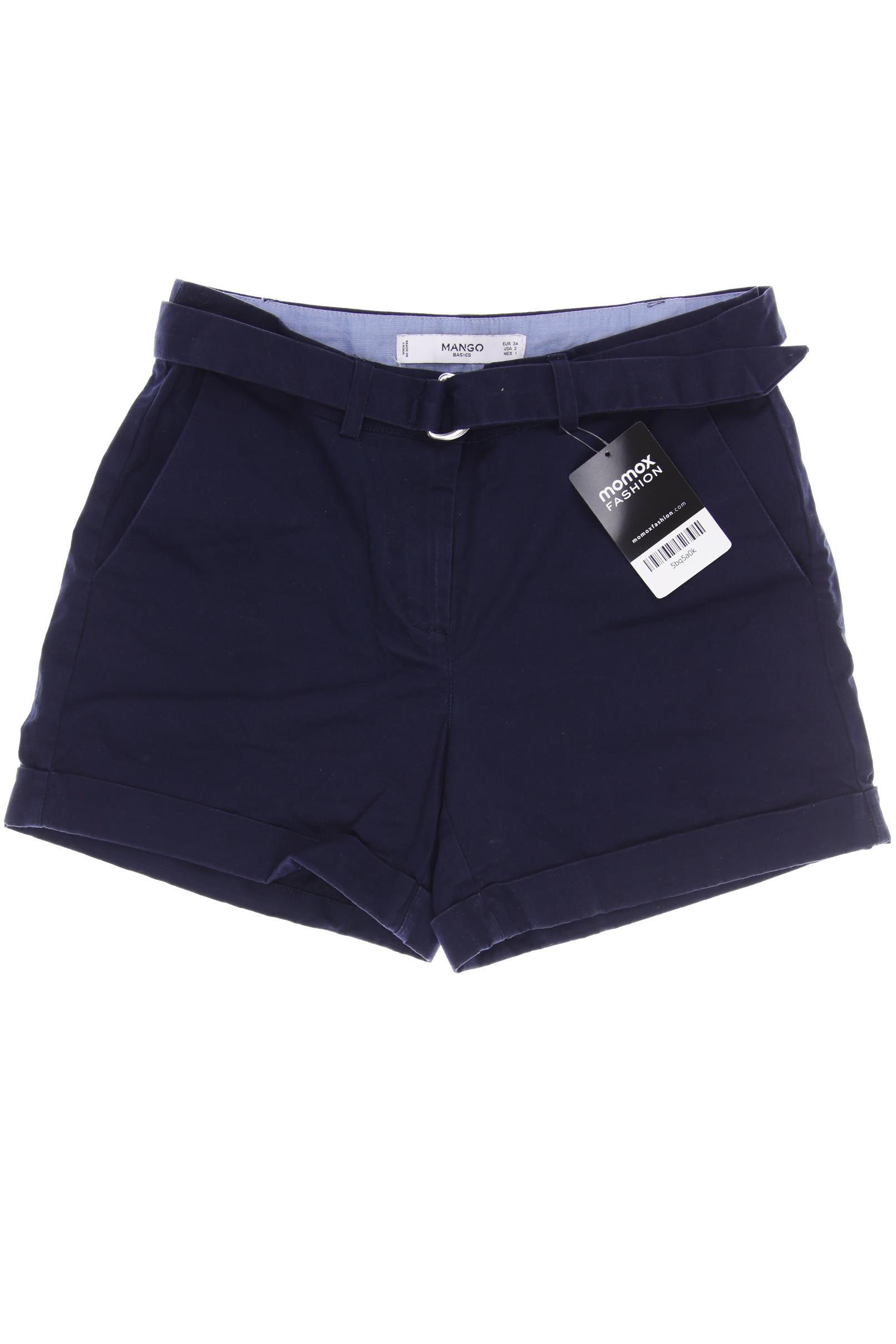 

MANGO Damen Shorts, marineblau