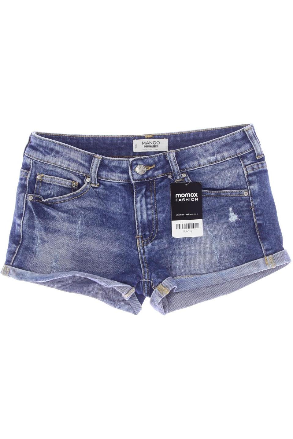 

Mango Damen Shorts, blau, Gr. 34