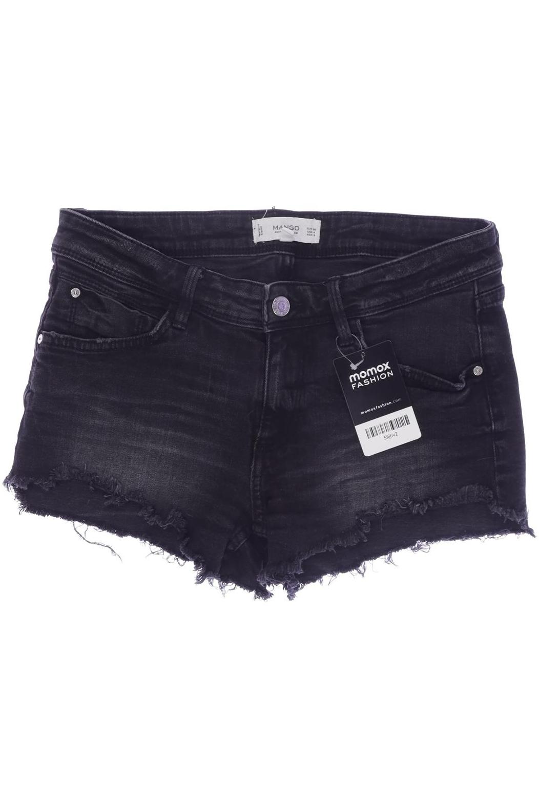 

Mango Damen Shorts, schwarz, Gr. 36