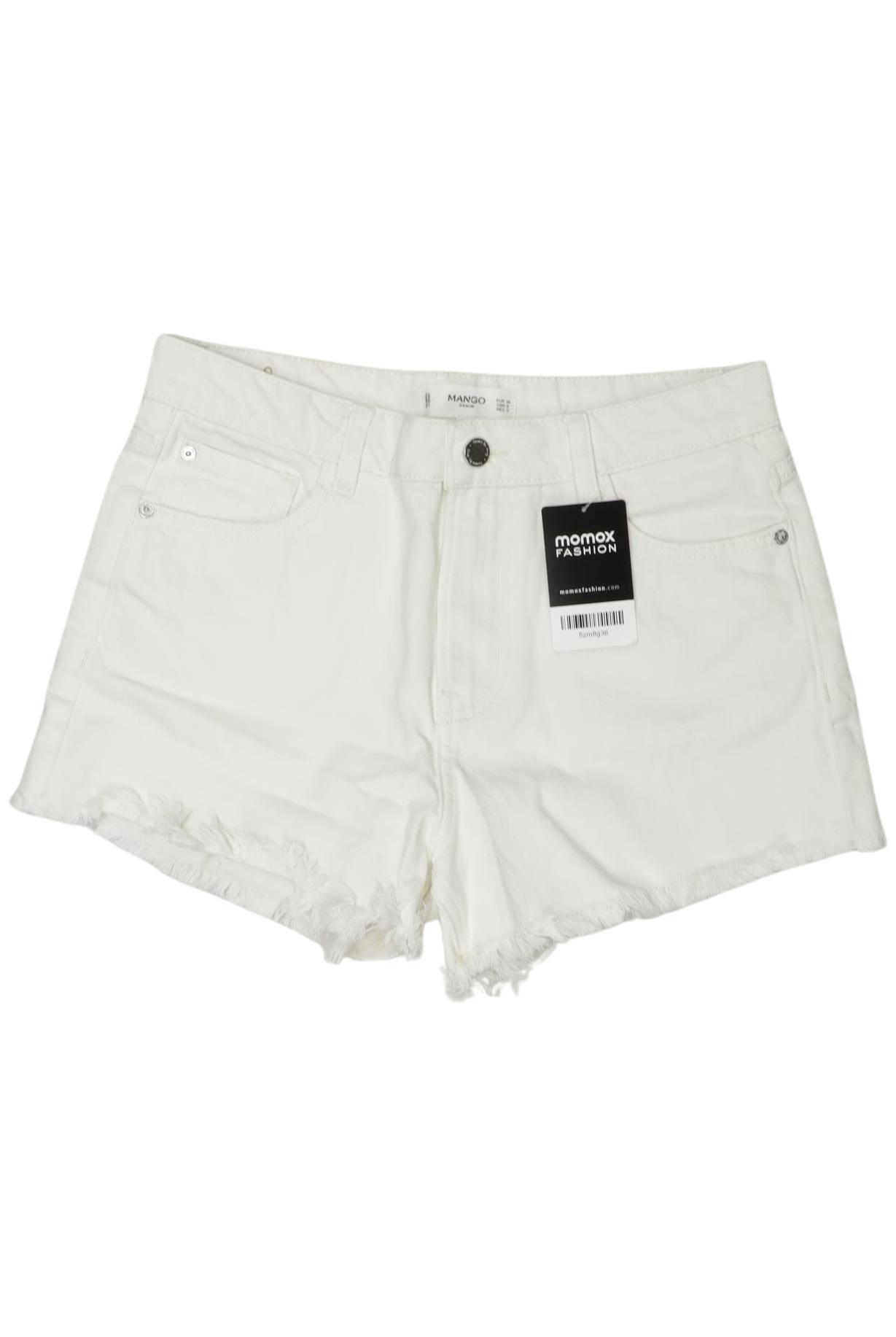 

Mango Damen Shorts, weiß, Gr. 38