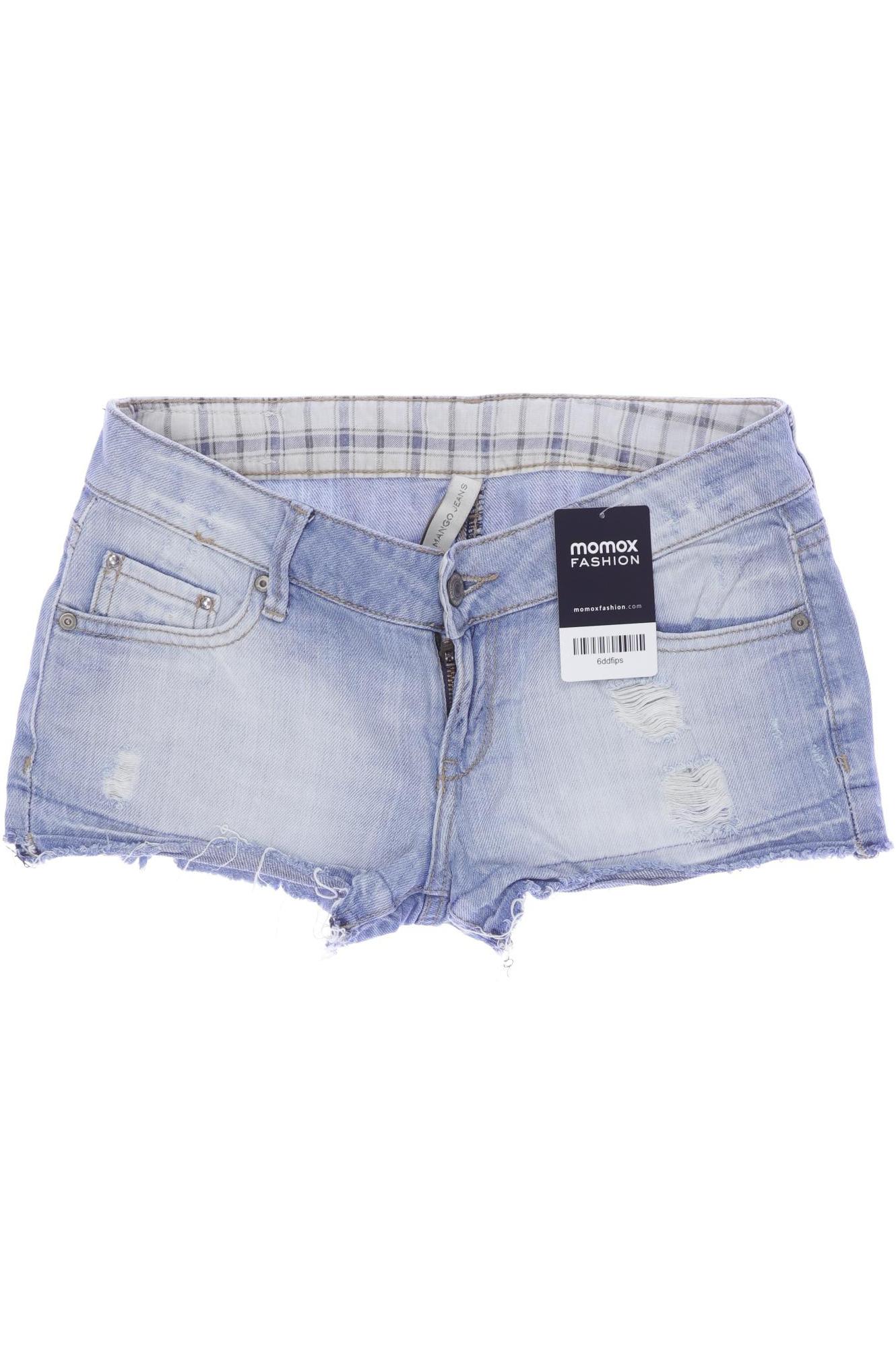 

Mango Damen Shorts, blau, Gr. 34