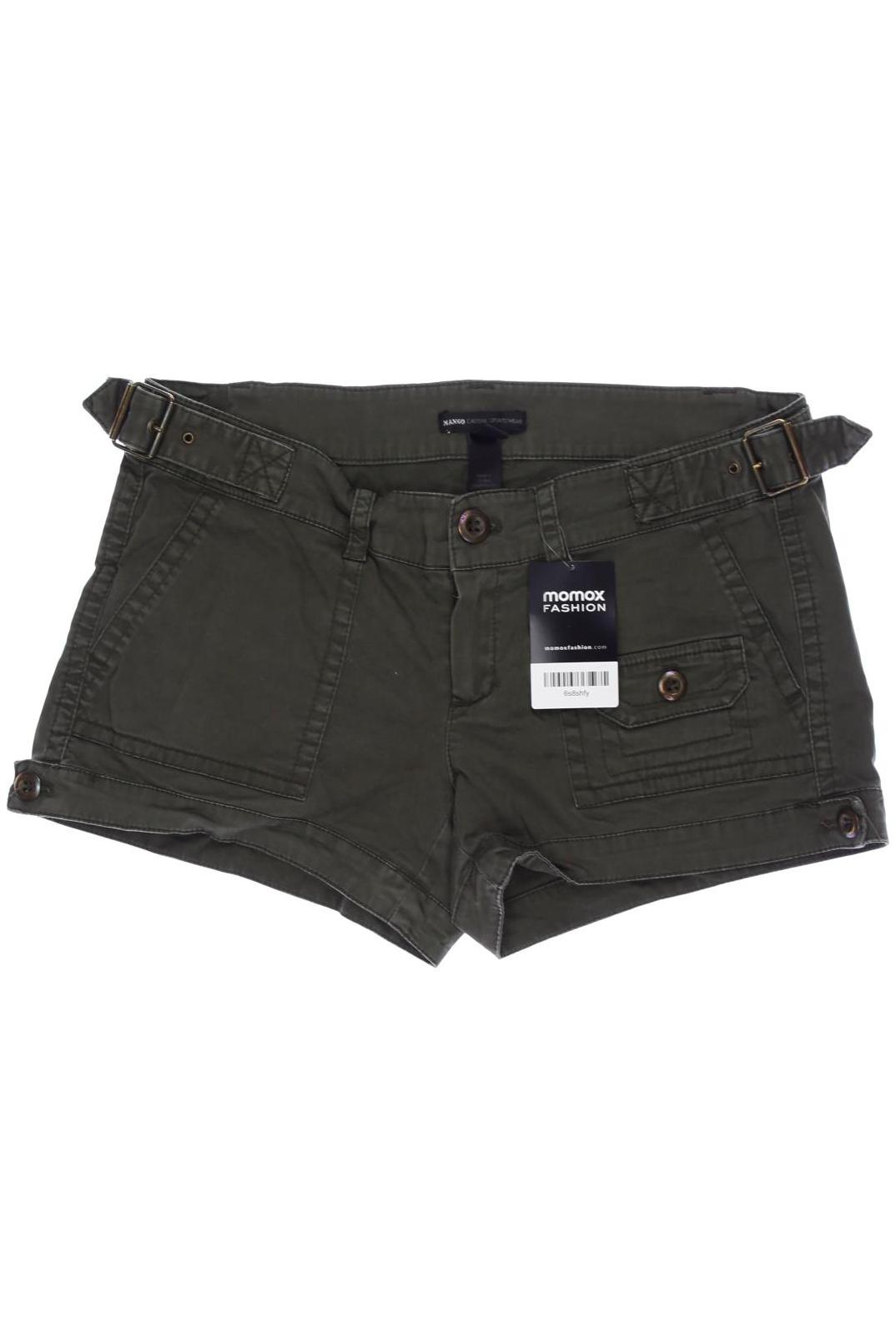 

MANGO Damen Shorts, grün