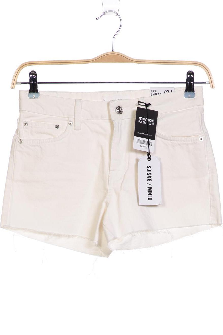 

Mango Damen Shorts, weiß, Gr. 34