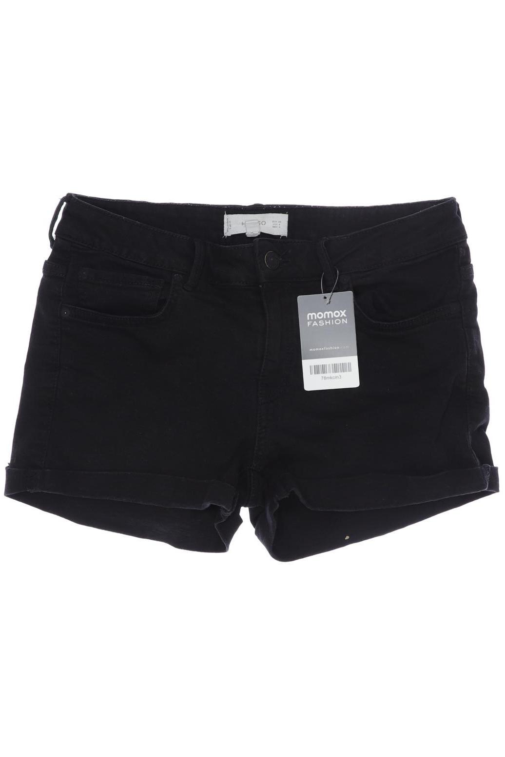 

Mango Damen Shorts, schwarz, Gr. 36