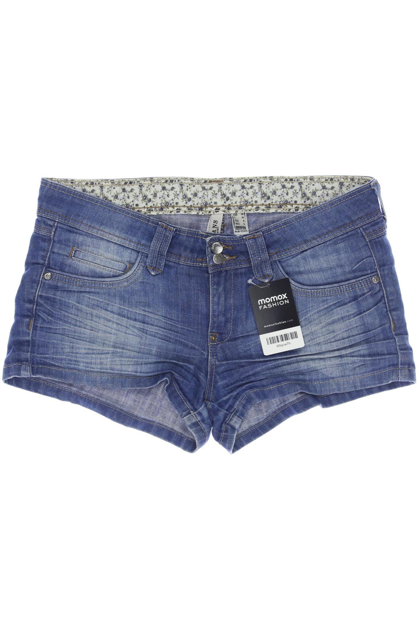 

Mango Damen Shorts, blau, Gr. 38