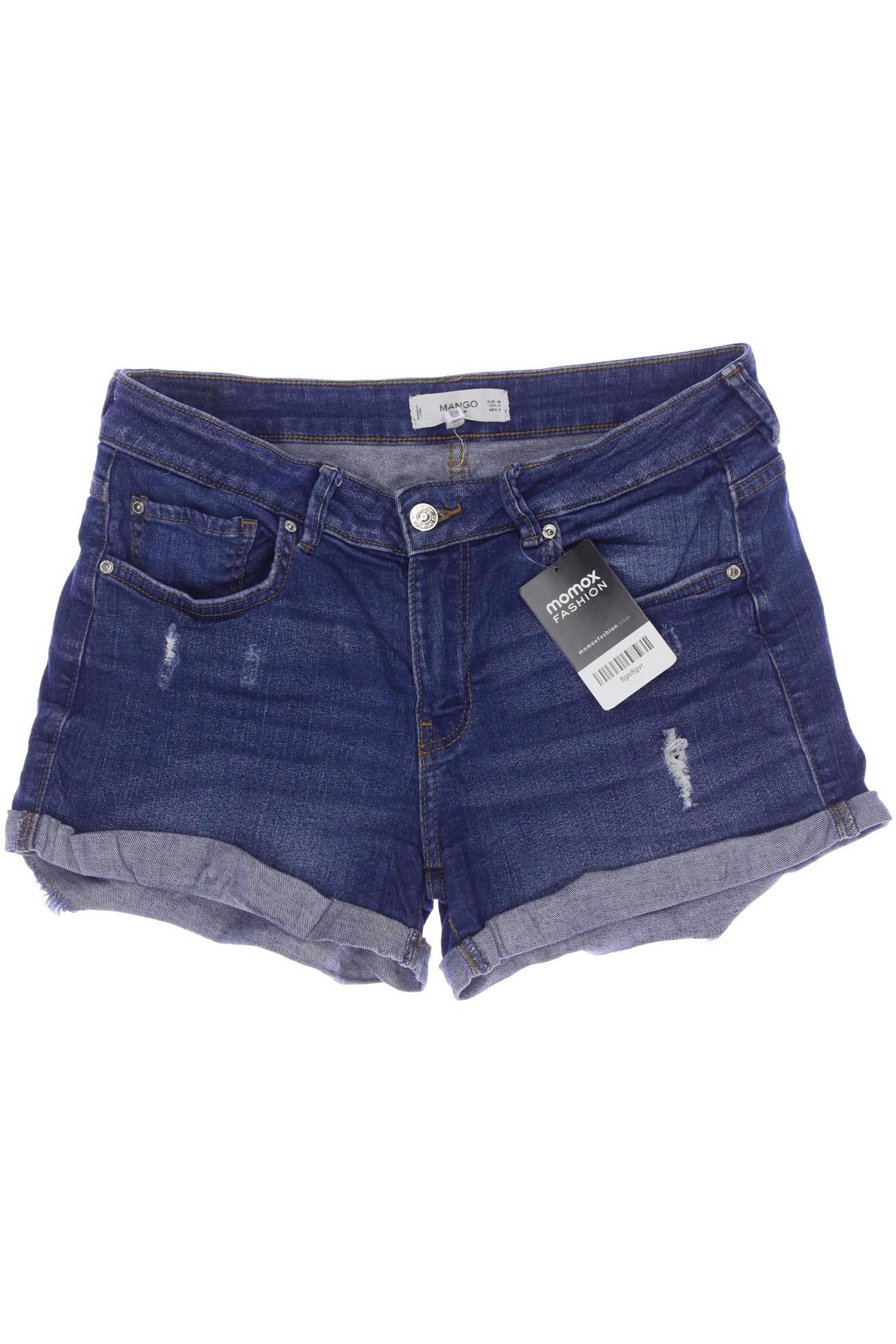 

Mango Damen Shorts, blau, Gr. 38