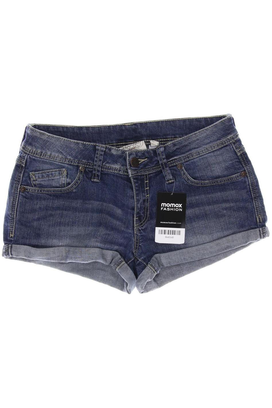 

MANGO Damen Shorts, blau