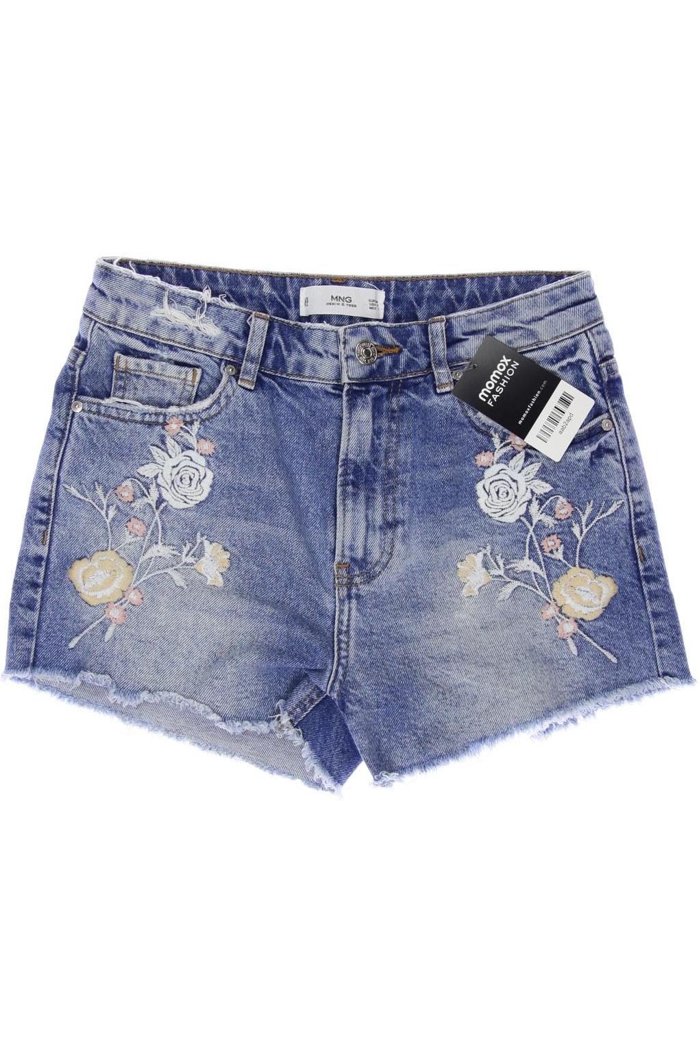 

Mango Damen Shorts, blau, Gr. 34