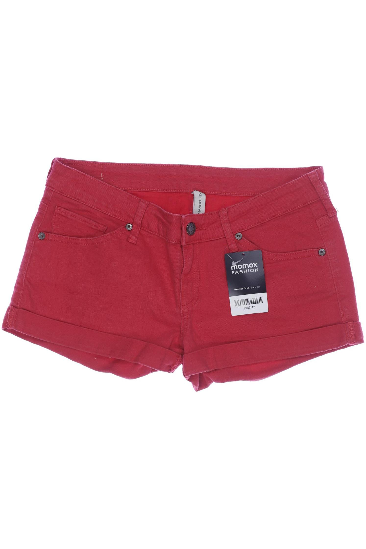 

Mango Damen Shorts, rot, Gr. 36