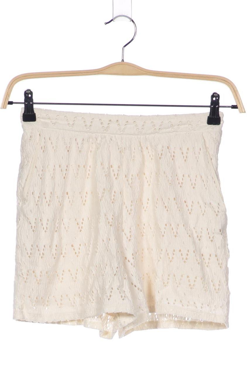 

Mango Damen Shorts, cremeweiß, Gr. 38