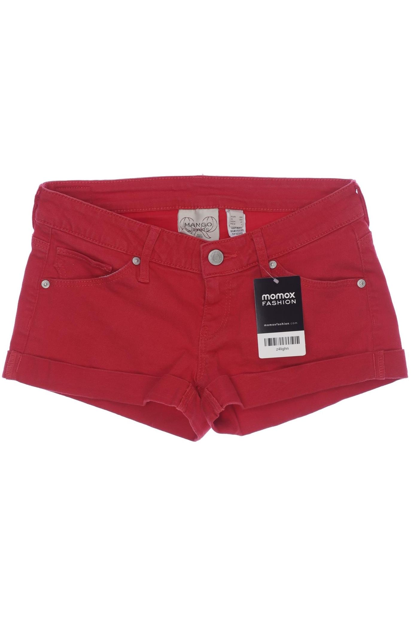 

Mango Damen Shorts, rot, Gr. 34