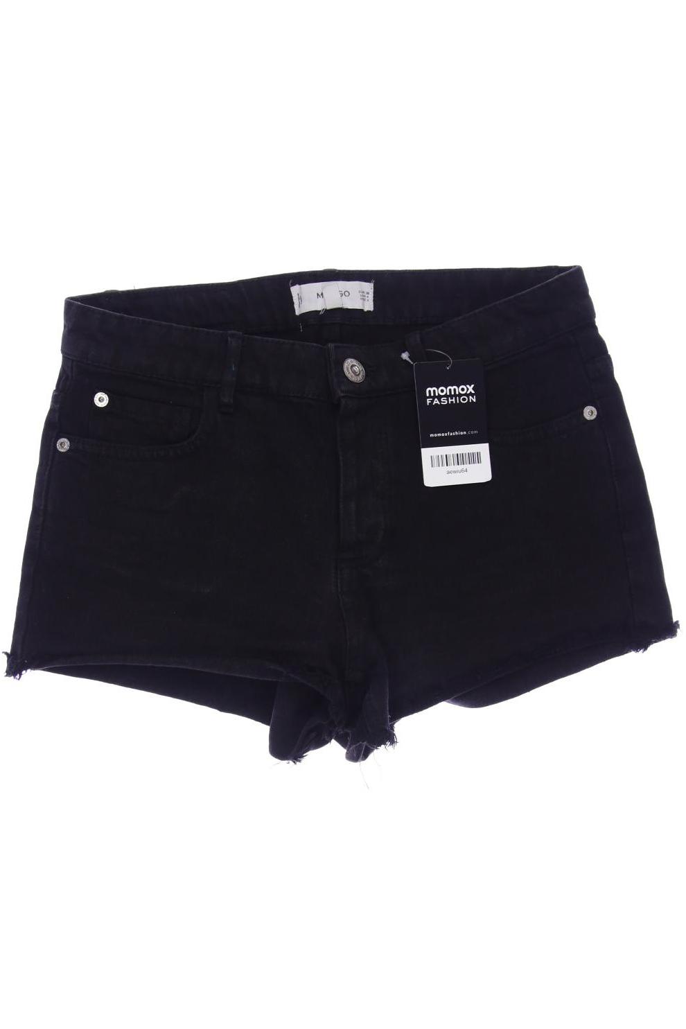 

Mango Damen Shorts, schwarz, Gr. 36