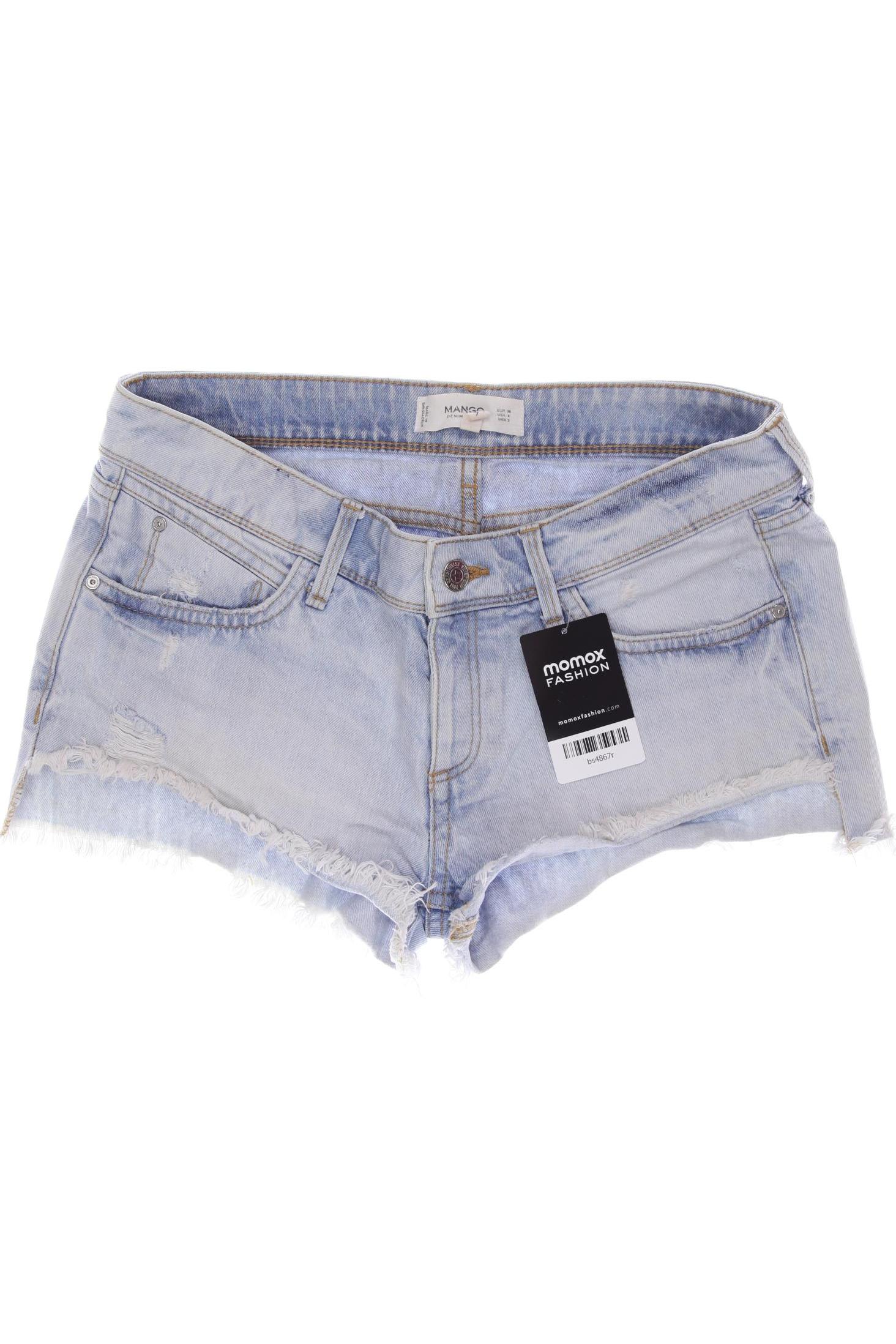 

MANGO Damen Shorts, hellblau