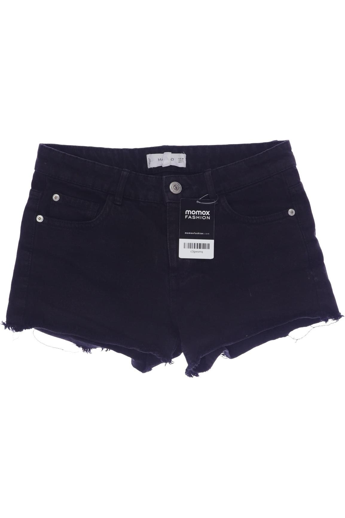 

Mango Damen Shorts, schwarz, Gr. 36