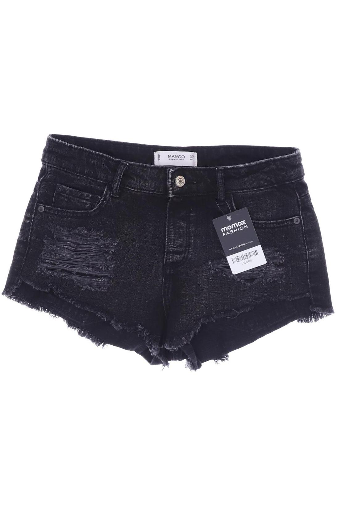 

MANGO Damen Shorts, schwarz