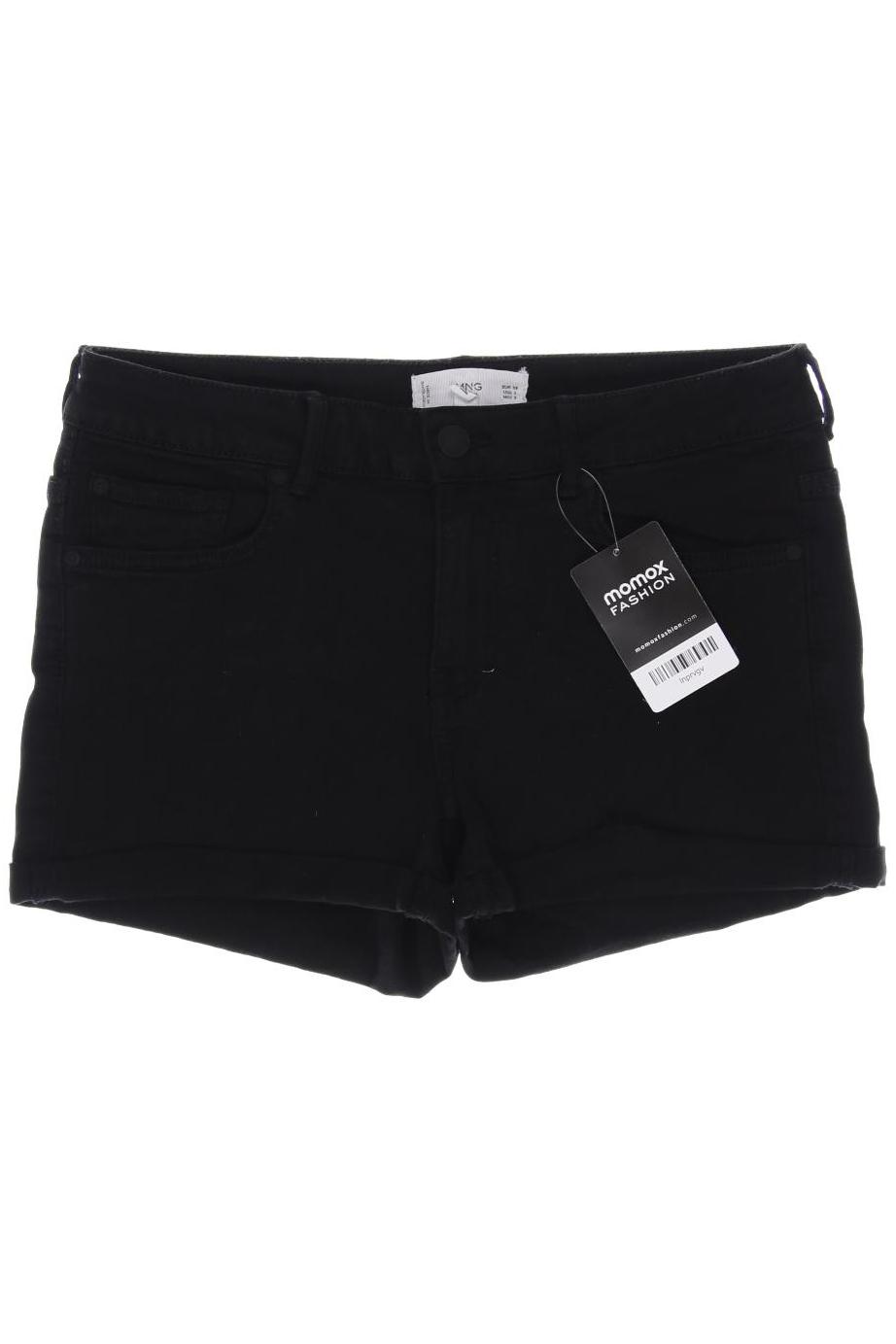 

MANGO Damen Shorts, schwarz