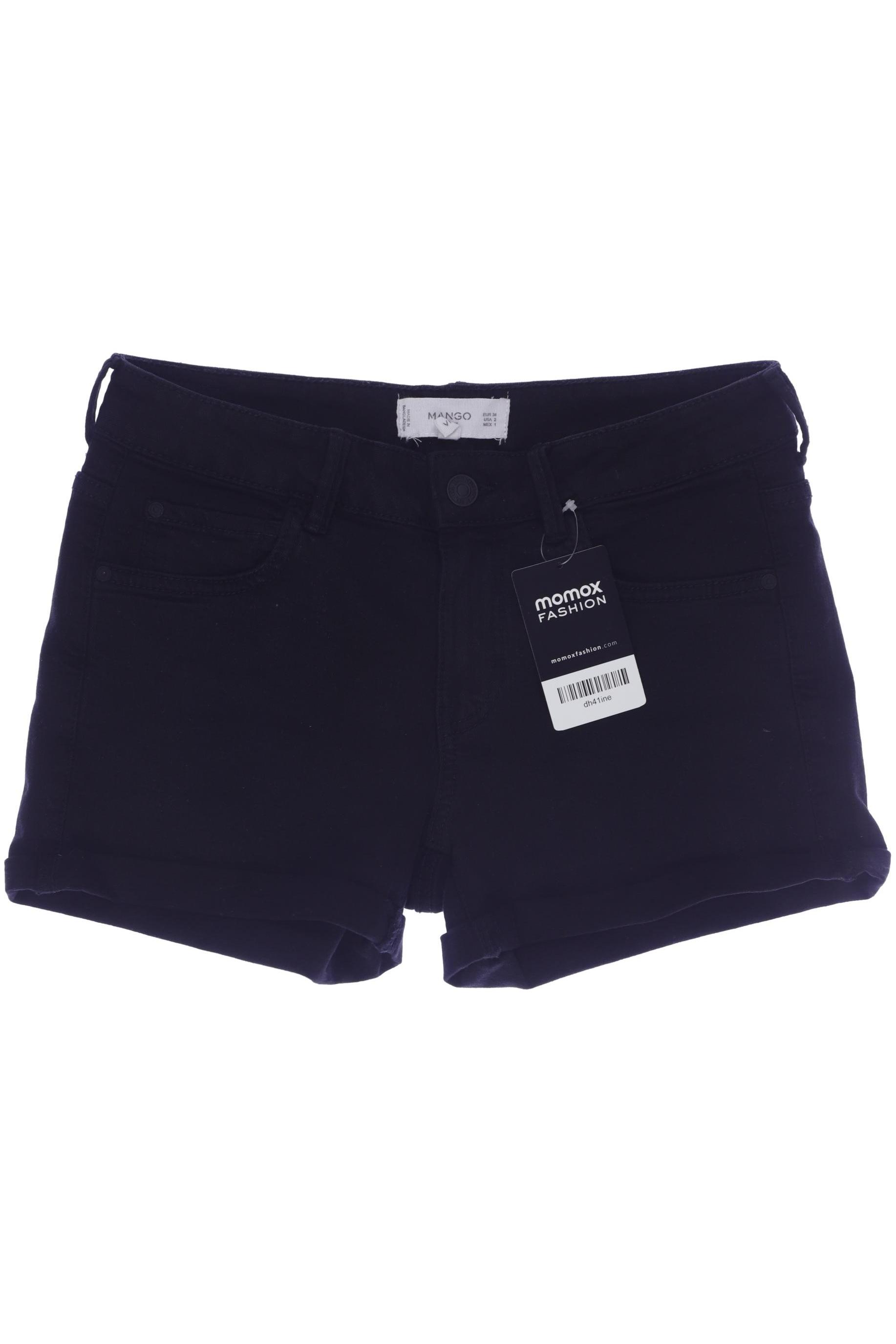 

Mango Damen Shorts, schwarz, Gr. 34