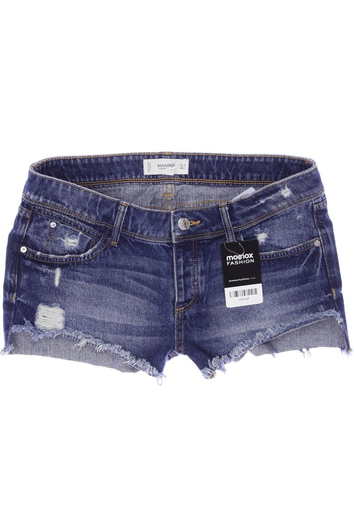 

MANGO Damen Shorts, blau