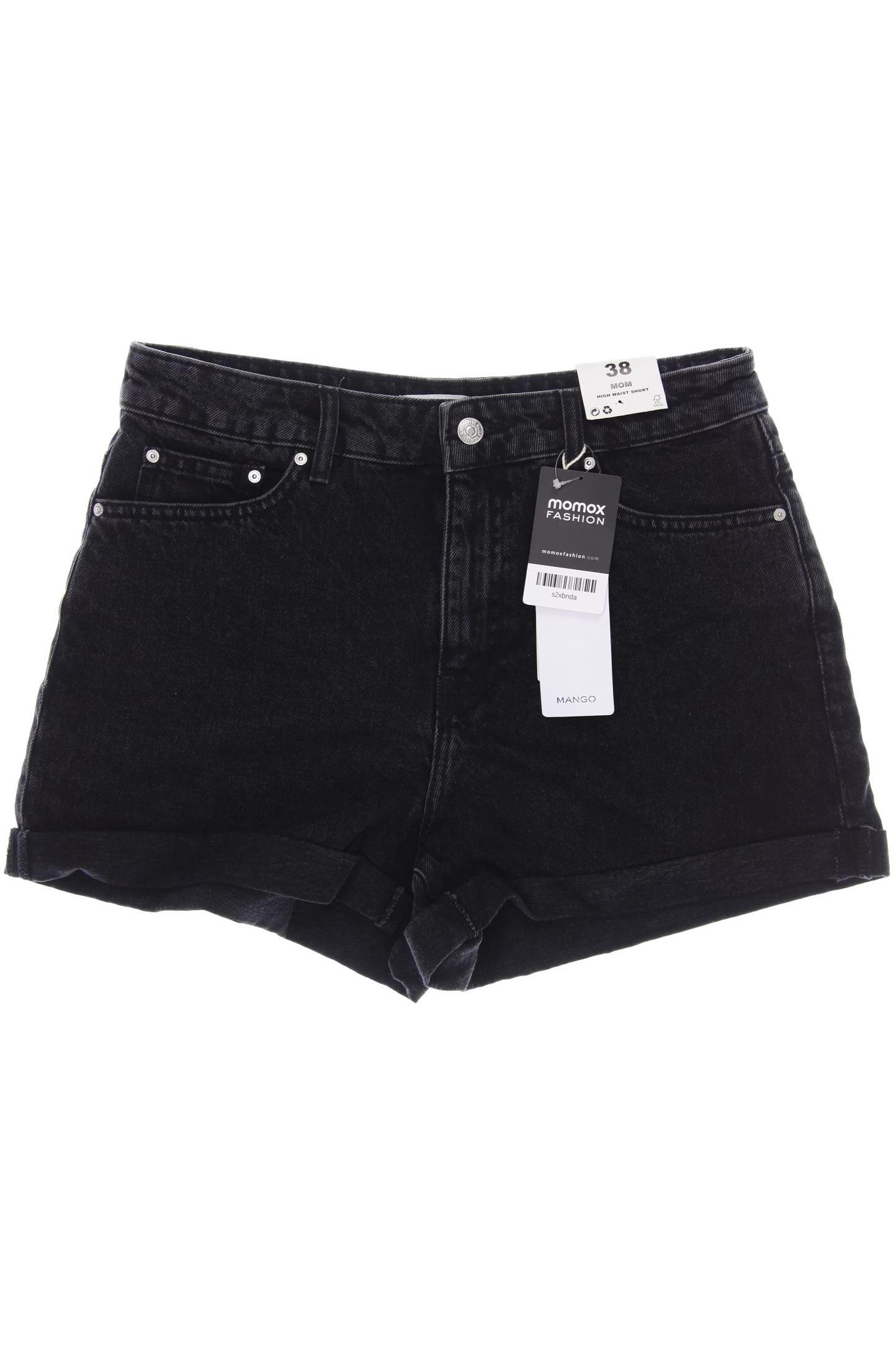 

Mango Damen Shorts, schwarz, Gr. 38
