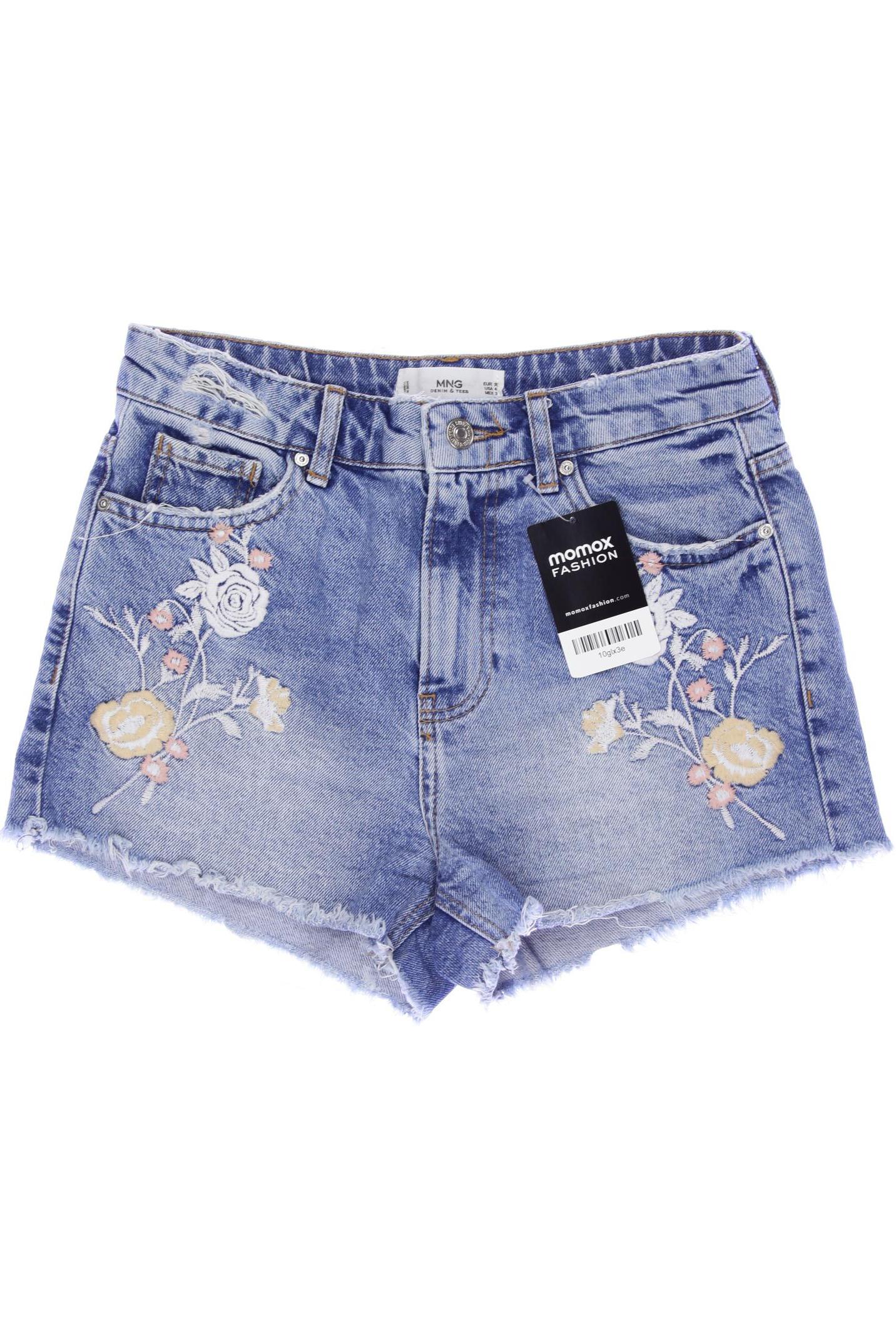 

Mango Damen Shorts, blau, Gr. 36