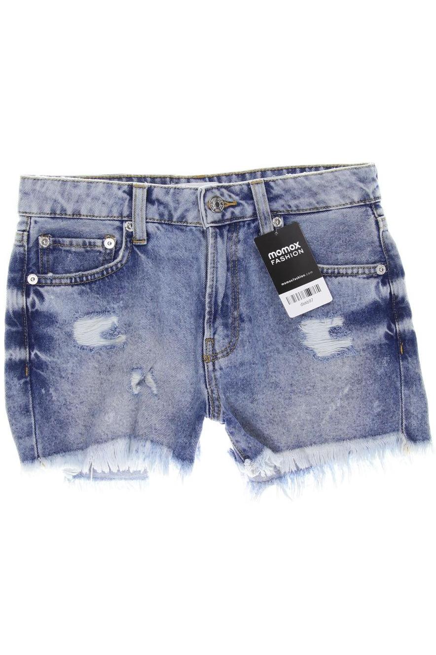 

MANGO Damen Shorts, blau