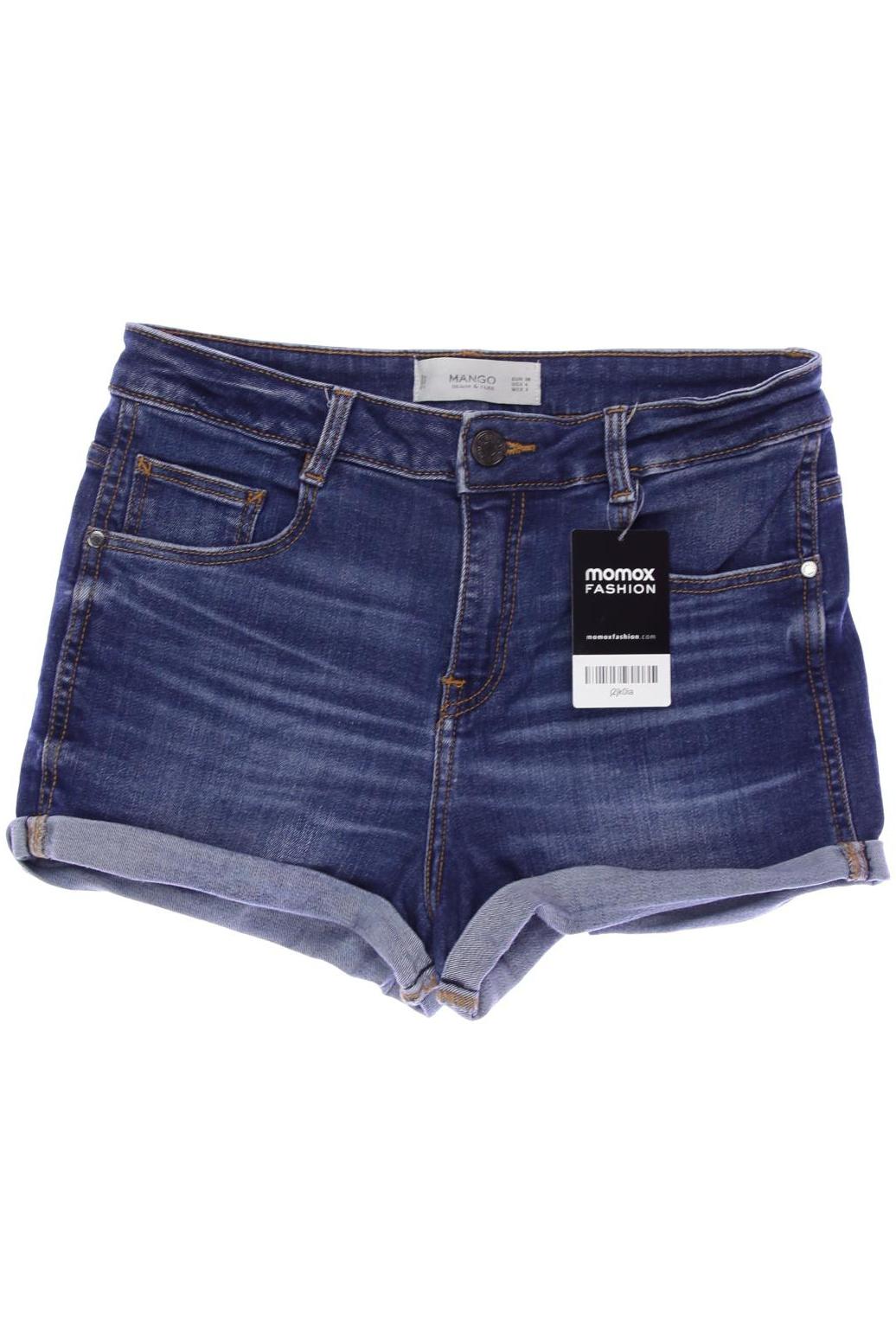 

Mango Damen Shorts, blau, Gr. 36