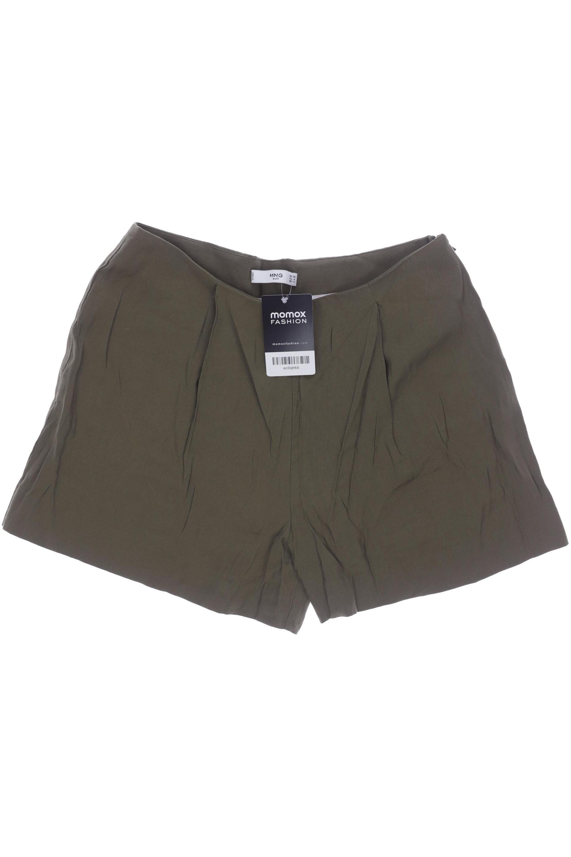 

Mango Damen Shorts, grün, Gr. 36
