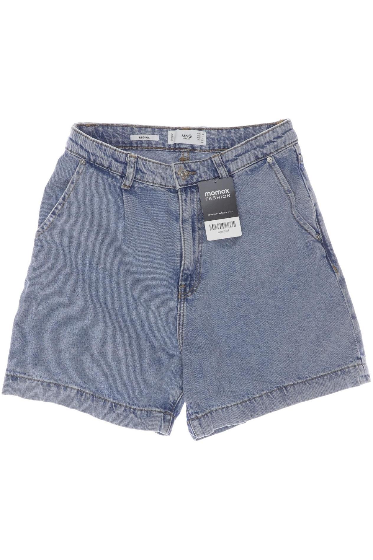 

Mango Damen Shorts, blau, Gr. 36