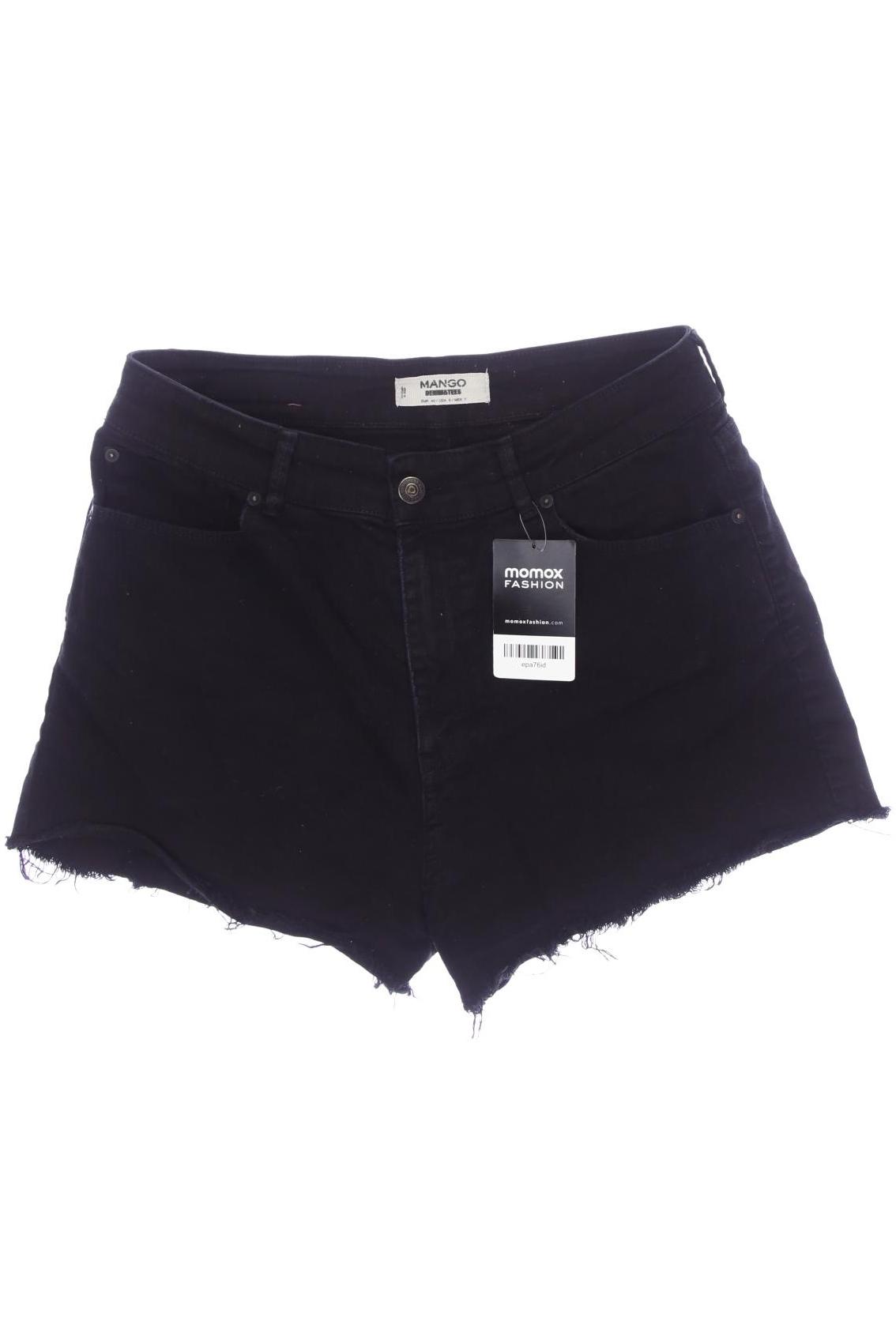 

Mango Damen Shorts, schwarz, Gr. 40