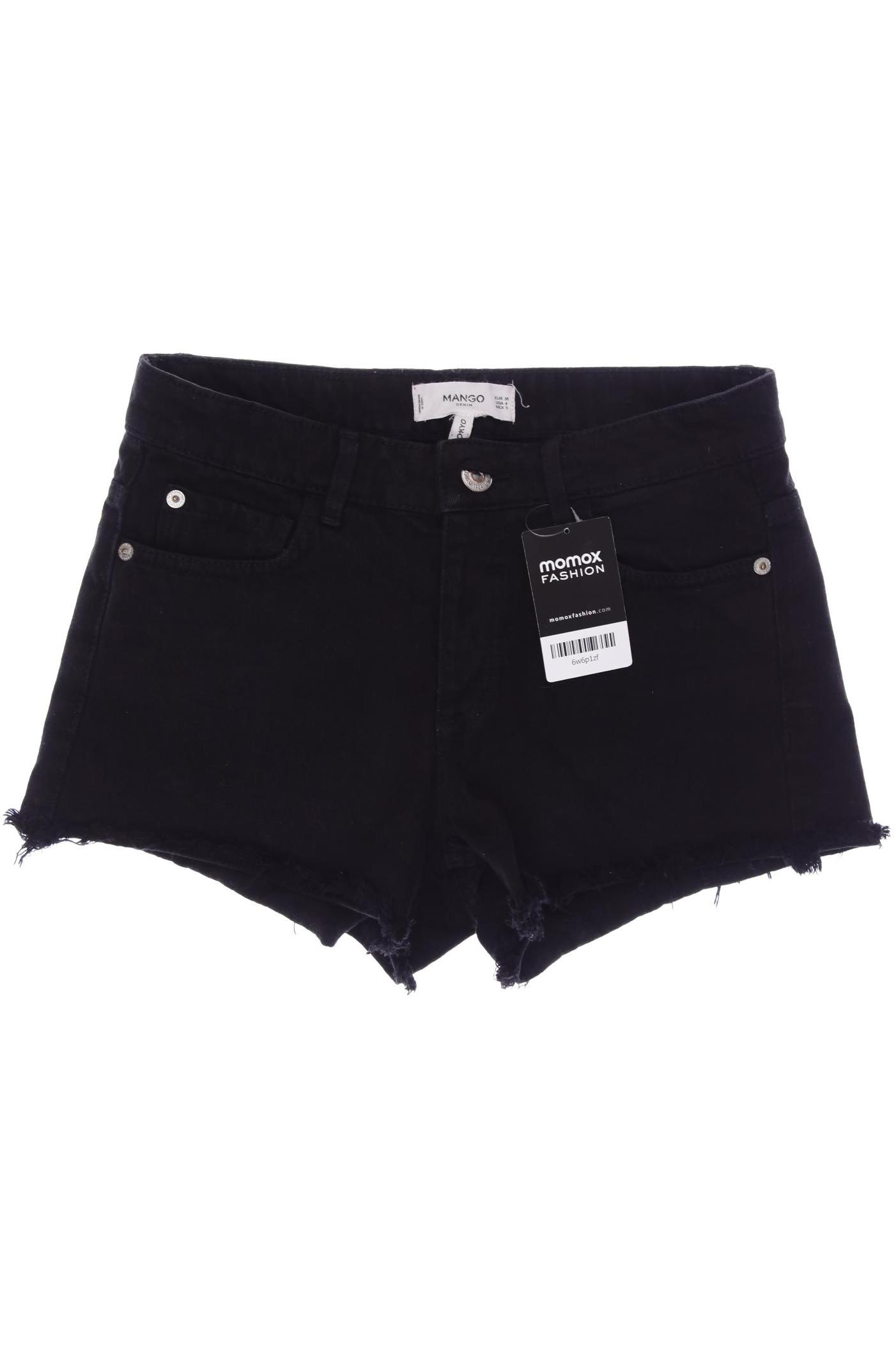 

MANGO Damen Shorts, schwarz