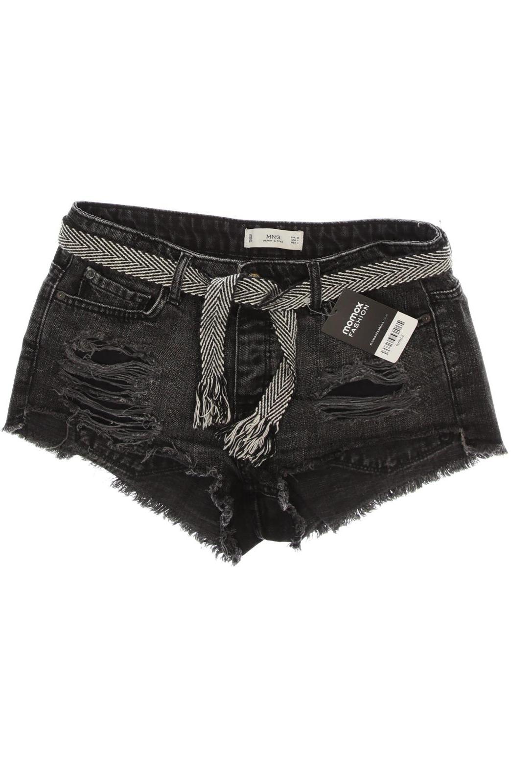 

MANGO Damen Shorts, schwarz