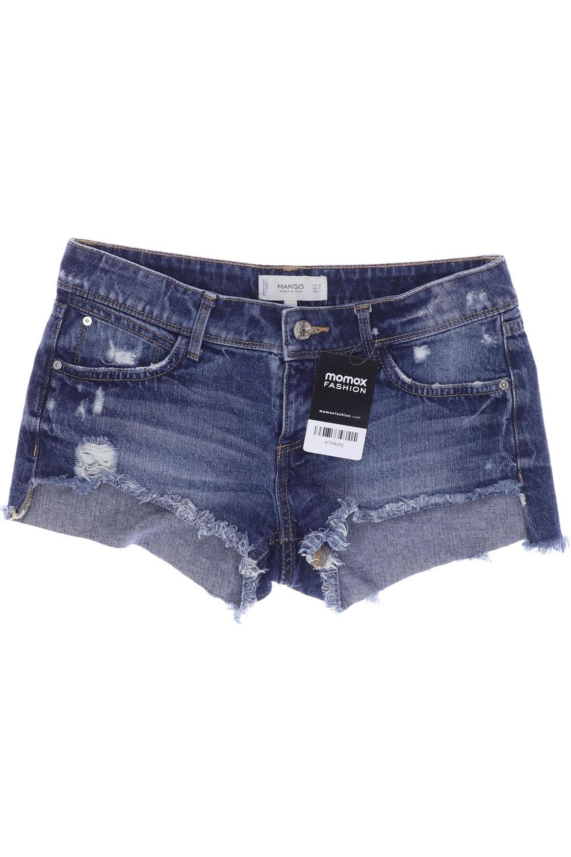 

Mango Damen Shorts, marineblau, Gr. 34